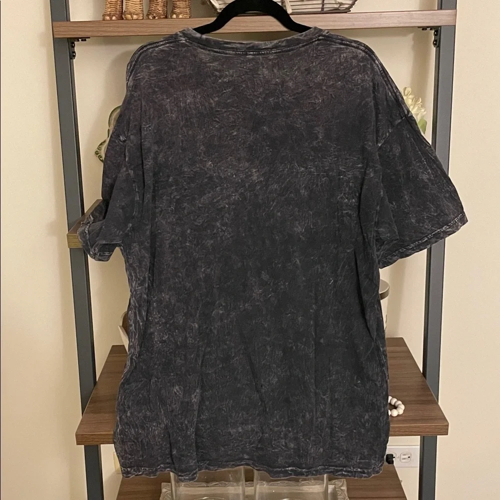 Levi's Black Mineral Wash Short Sleeve Graphic Tee, Size XL